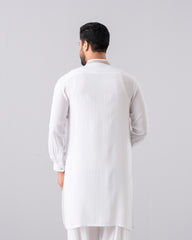 Regular Fit Embroidered Semi-Formal Kabli Set