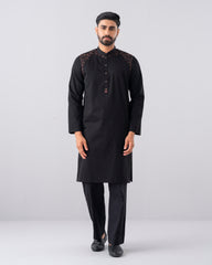 Regular Fit Embroidered Formal Panjabi