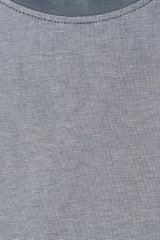 Regular Fit Long Sleeve Micro Stripe Elbow Patch T-Shirt