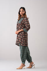 Relaxed Fit Printed Ethnic Pants