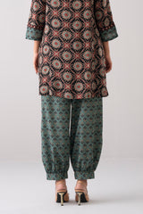 Relaxed Fit Printed Ethnic Pants