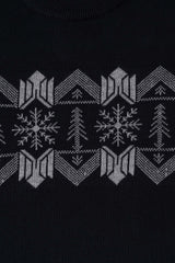 Regular Fit Full Sleeve Jacquard Sweater