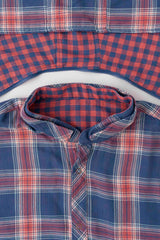 Regular Fit Reversible Hooded Casual Shirt