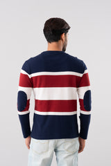 Regular Fit Engineered Striped T-Shirt