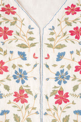 Embroidered Bolero Crop Top