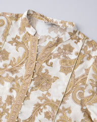 Smart Fit Digital Printed Three-Piece Lawn with Chiffon Dupatta