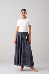 Ankle-Length Semi-Formal Ethnic Skirt