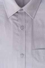 Regular Fit Micro-Printed Templeton Formal Shirt