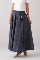 Ankle-Length Semi-Formal Ethnic Skirt