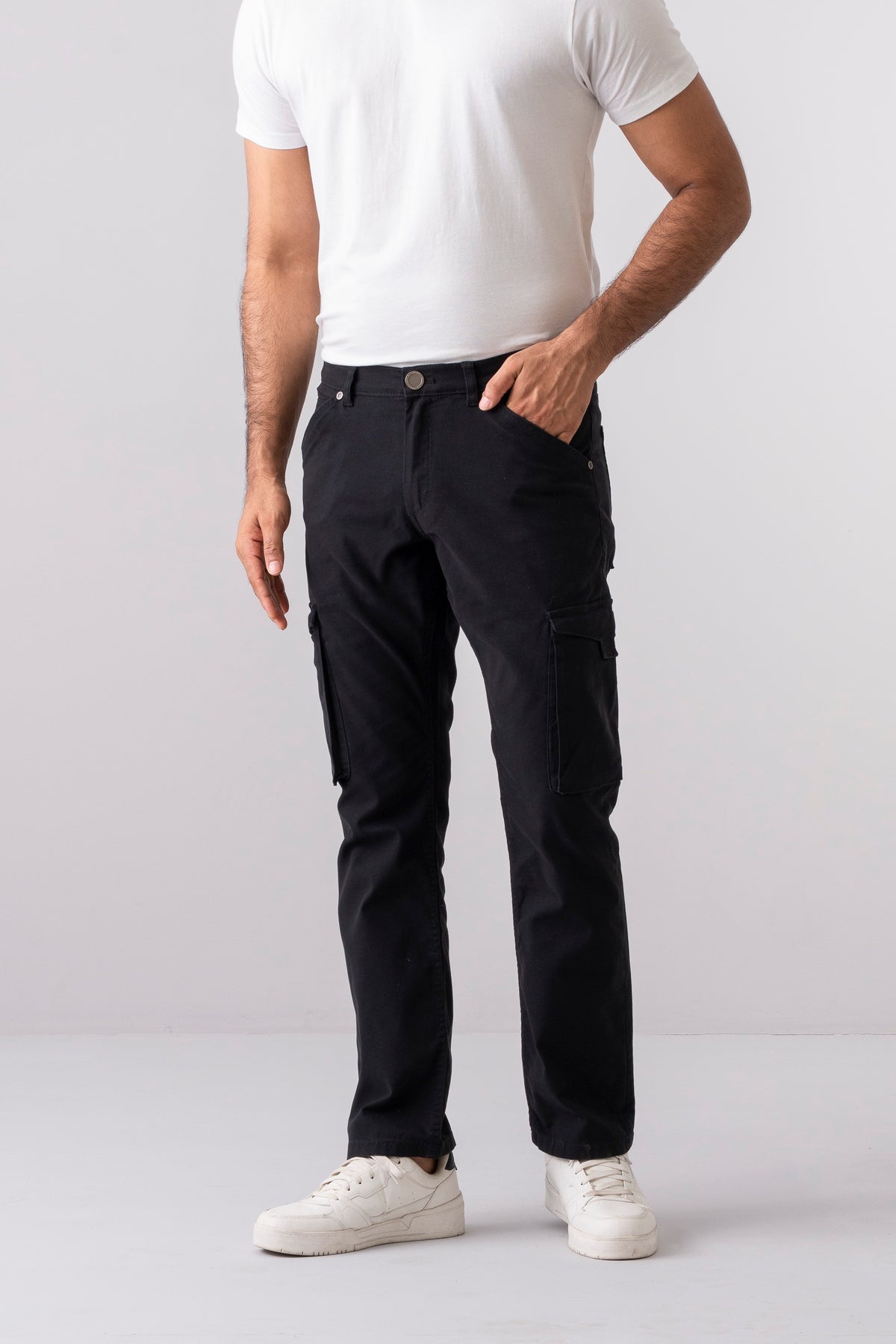 Straight Fit Fashion Trousers
