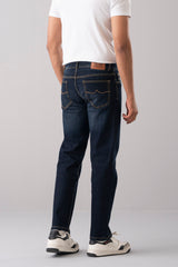 Straight Fit Blue Jeans