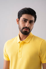 Regular Fit Solid Polo Shirt