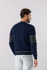 Regular Fit Indigo Cardigan