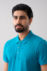 Men’s Regular Fit Solid Polo Shirt
