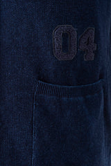 Regular Fit Indigo Cardigan