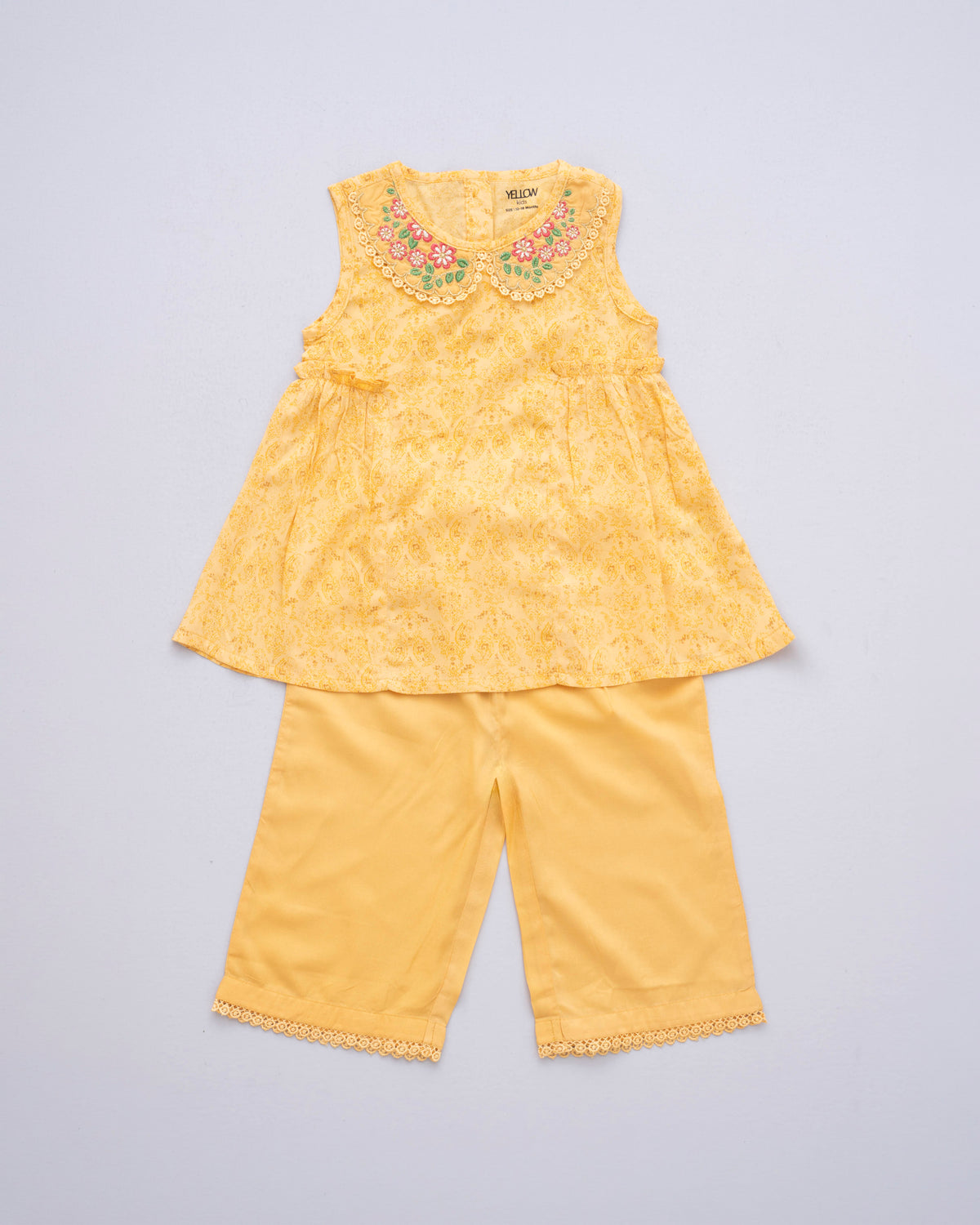 Newborn Girls' Ethnic Set (3-6 Months)