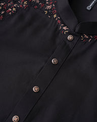 Regular Fit Embroidered Formal Panjabi