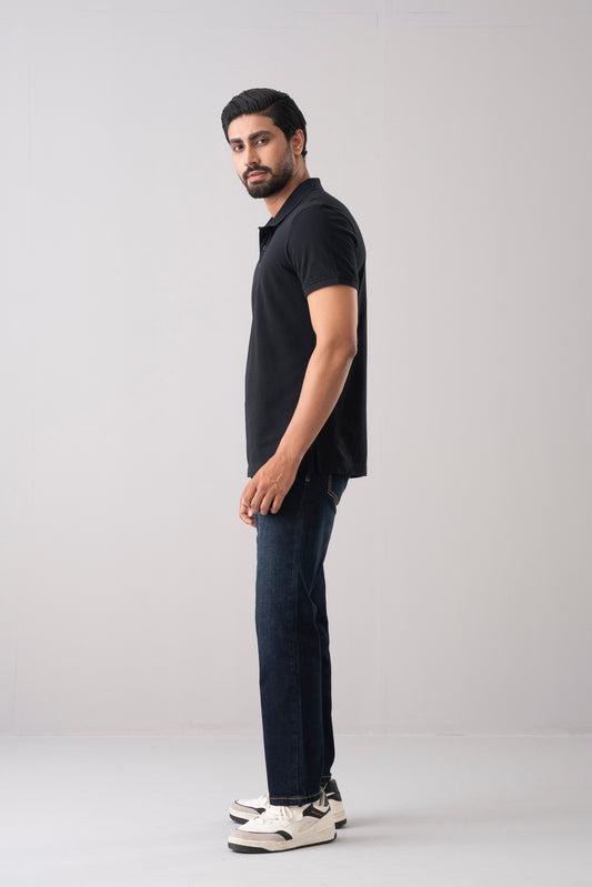 Men’s Regular Fit Solid Polo Shirt