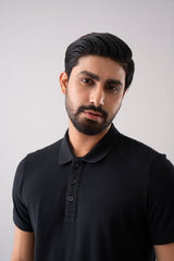 Men’s Regular Fit Solid Polo Shirt