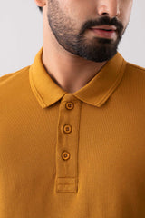 Regular Fit Solid Polo Shirt