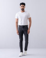 Slim Fit Black Jeans