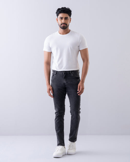 Slim Fit Black Jeans