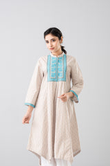 Smart Fit Embroidered Ethnic Kurta