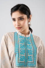 Smart Fit Embroidered Ethnic Kurta
