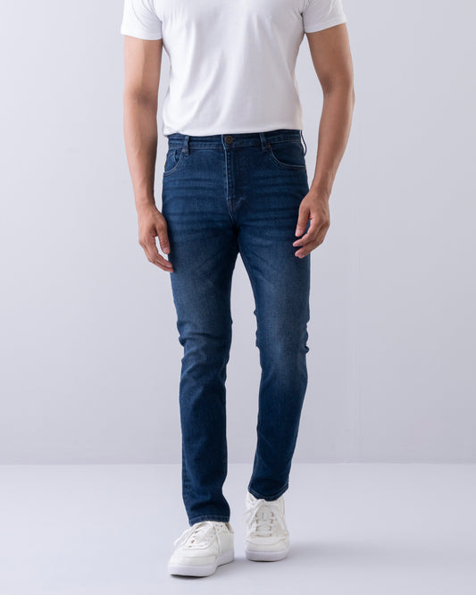 Tapered fit Pale Blue Jeans