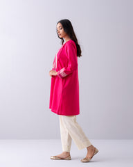 Relaxed Fit Embroidered Ethnic Kurti
