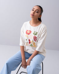 Oversized Fit Printed T-Shirt