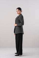 Smart Casual Knit Blazer