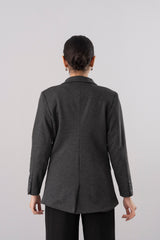 Smart Casual Knit Blazer