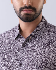 Regular Fit Printed Casual Shirt
