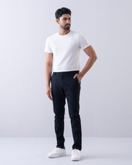 Slim Fit Texture Chinos