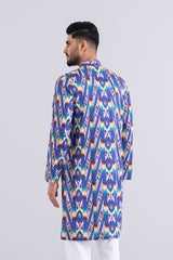 Regular Fit Printed Cotton Panjabi