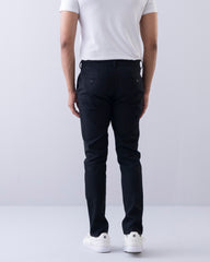 Slim Fit Texture Chinos