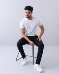 Slim Fit Texture Chinos