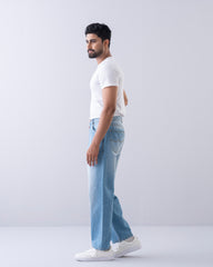 Baggy Fit Blue Jeans