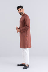 Slim Fit Printed Cotton Panjabi