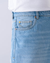 Baggy Fit Blue Jeans