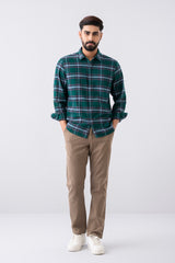 Regular Fit Textured Chinos