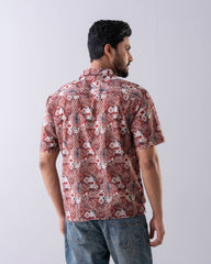 Relaxed Fit Printed Casual Shirt