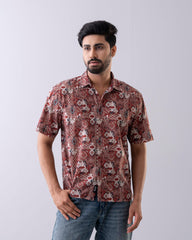Relaxed Fit Printed Casual Shirt