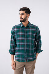 Regular Fit Checkered Casual Shirt