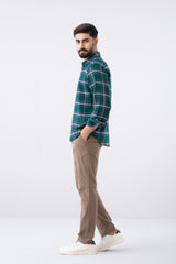 Regular Fit Textured Chinos