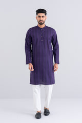 Regular Fit Printed Cotton Panjabi
