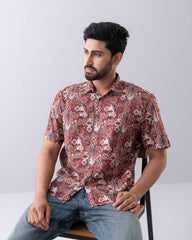 Relaxed Fit Printed Casual Shirt