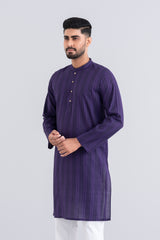 Regular Fit Printed Cotton Panjabi