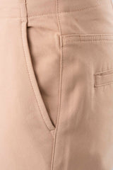 Straight Fit Semi-Formal Twill Pants